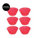 Ver imagem 3 de Jogo 6 Forminhas Cupcake Silicone Redonda - Tuut