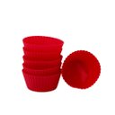 Ver imagem 1 de Jogo 6 Forminhas Cupcake Silicone Redonda - Tuut