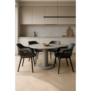 Kit com 4 Cadeira Marcela Montreal Jantar 140pp