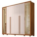 Ver imagem 2 de Guarda Roupa Casal Galeno 265cm com 6 Portas e 6 Gavetas em Mdf Freijo/offwhite G11- Gran Belo