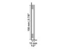 Ver imagem 2 de Rodape de Poliestireno 15cm Branco B157 Liso - Santa Luzia