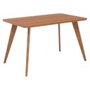 Ver imagem 1 de Mesa de Jantar 4 Lugares Tampo MDF 130x80 cm 21752 Cinamomo Ornar