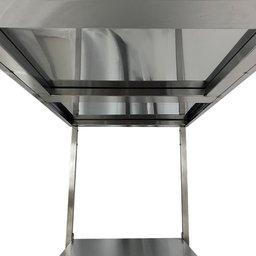 Mesa Aço Inox Industrial 160x70x90 Cm Plano Liso Nortinox - 5