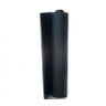 Tapete Yoga Ginastica  Academia PVC Esteira - Preto - 3