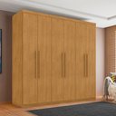 Ver imagem 1 de Guarda Roupa 6 Portas e 4 Gavetas Arujá Naturalle