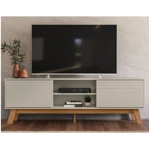 Rack para Tv Ate 75'' Polegadas Dubai - Moveis Leartam