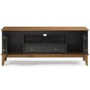 Ver imagem 2 de Rack Nani 2 Portas e 1 Gaveta Cor Preto 150cm - 63220