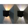Arandela De Parede E Muro Externa 2 Fachos Marrom + Lâmpada Led 110V KIT 9 - 4