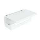 Ver imagem 3 de Porta Papel Higienico Celular Papeleira Ventosa Branco Elg