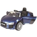 Ver imagem 2 de Mini Carro Elétrico Audi R8 6 Volts Azul - Xalingo