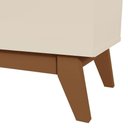 Ver mais imagens de Buffet Aparador Cannes Z30 Moderno 4 Portas MDP 160cm Off White e Canela Mpozenato