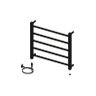 Aquecedor de Toalhas Pequeno Quada Premium Preto Fosco 19.TQ01.PF Crismoe - 1