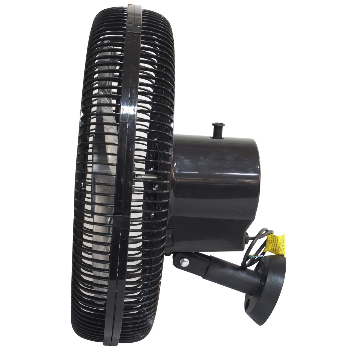 Ventilador Parede 50cm Plástico 200W Preto Industrial Turbo Turbão 6 Pás Bivolt 110V 220V Vitalex P5 - 3