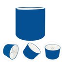 Ver imagem 2 de Cúpula Abajur e Luminária Cilíndrica Vivare Cp-7007 Ø20x22cm - Bocal Nacional Azul-marinho