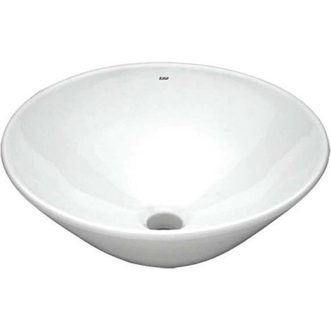 Cuba de Apoio Redonda Ica100 38cm Branca Icasa
