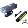 kit Bike Mtb Ciclista Farol de Alumínio e Pisca traseiro vds Cor:Cinza - 1