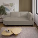 Ver imagem 1 de Sofá Living Orgânico 2 Lugares 175cm Base de Ferro Braço Direito Norten