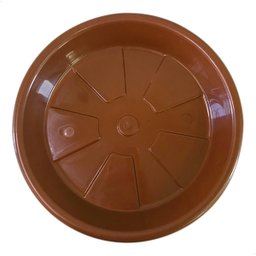 Kit 6 Pratos para Vaso Redondo Suporte para Planta 30,5x4cm - 6