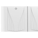 Ver imagem 3 de Kit de Cozinha Completa 3 Peças Star New (2 Armários + 1 Paneleiro) Cpt106 Branco/preto - Telasul