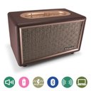 Ver imagem 2 de Caixa de Som Portátil Sound Estéreo Retrô Vintage Anos 60 Bivolt Conexão Bluetooth e P2 - Frahm