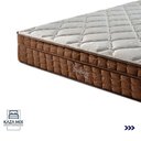 Ver imagem 4 de Cama Box Marrom e Colchão Anjos Star Pillow In Molas Ensacadas Casal Anjos