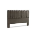 Ver imagem 2 de Cabeceira Cama Box King Size Estofada Madeira Ômega:brida