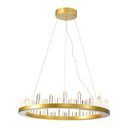 Ver imagem 3 de Lustre Pendente Skylight Cave 3095 LED Bivolt Dourado