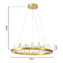 Ver imagem 4 de Lustre Pendente Skylight Cave 3095 LED Bivolt Dourado