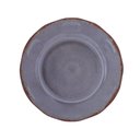 Ver imagem 2 de Kit 6 Pratos Sobremesa Melamina Turkuaz Cinza 21cm Resistente Não Quebra Piscina Crianças Buffet