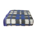 Ver imagem 2 de Cobertor Casal Boa Noite Xadrez 1,80 x 2,20 Mt Guaratingueta cor: azul