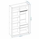 Ver imagem 6 de Closet Solteiro Premium 4 Gavetas Preto Tx Amoudi Móveis