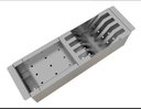 Ver imagem 1 de CANAL CESTO ESCORREDOR MINI CALHA UMIDA 3 MODULOS 423X120