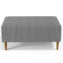 Ver imagem 3 de Puff Decorativo Para Sala De Estar Cléo W01 Pés Palito 90 cm Pied Poule - Lyam Decor