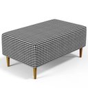 Ver imagem 1 de Puff Decorativo Para Sala De Estar Cléo W01 Pés Palito 90 cm Pied Poule - Lyam Decor