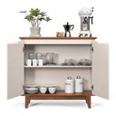 Ver imagem 6 de Aparador Bancada Sala Buffet Balcão Armário Cozinha Cantinho do Café 2 Portas Flow