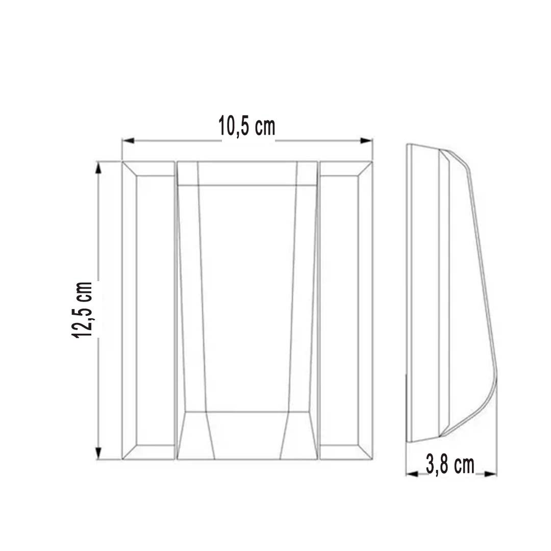 Acabamento para Válvula de Descarga Docol/hidra/deca Universal Metal Rose Fosco - 3