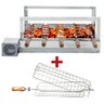 Churrasqueira Giratória Artinox Grill The Grill, 5 Espetos com Cabo de Madeira, 1 Motor Bivolt do - 1