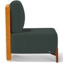Ver imagem 6 de Poltrona Decorativa Sala de Estar Living Hungria L02 Couríssimo Whisky Suede Verde Musgo - Lyam Lyam