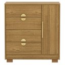 Ver imagem 1 de Comoda Sapateira 4 Gavetas 1p 93 Cm 20033 Nature Vlr