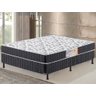 Cama Box Casal Umaflex Granada Plus D-28 138x51 - Preto/Branco - 1