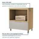 Ver imagem 5 de Balcão Forno 1 Gaveta Marquesa 80cm 100% Mdf