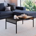Ver imagem 2 de Mesa de Centro New Vermont e Preto 80 cm - D’Rossi