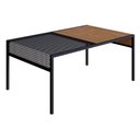 Ver imagem 1 de Mesa de Centro New Vermont e Preto 80 cm - D’Rossi