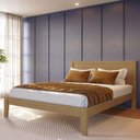 Ver imagem 4 de Cama Queen de Madeira Maciça para Colchão 158x198 Mazzaro F06 Freijó - Lyam Decor