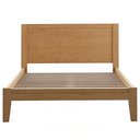 Ver imagem 2 de Cama Queen de Madeira Maciça para Colchão 158x198 Mazzaro F06 Freijó - Lyam Decor