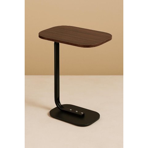 Mesa Lateral Urban Metal Marrom - a\Casa