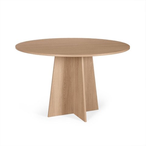 Mesa de Jantar Redonda 120cm 6 Lugares Isabela MDF Jade - Straub Web