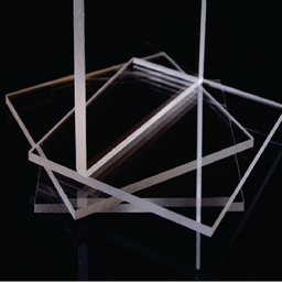 Chapa de Policarbonato Compacto Cristal 12mm - 2,00m X 3,00m - Importado - 2