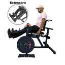 Ver imagem 6 de Cadeira Extensora e Mesa Flexora Perna Glúteo 4 em 1 Yangfit