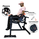 Ver imagem 5 de Cadeira Extensora e Mesa Flexora Perna Glúteo 4 em 1 Yangfit